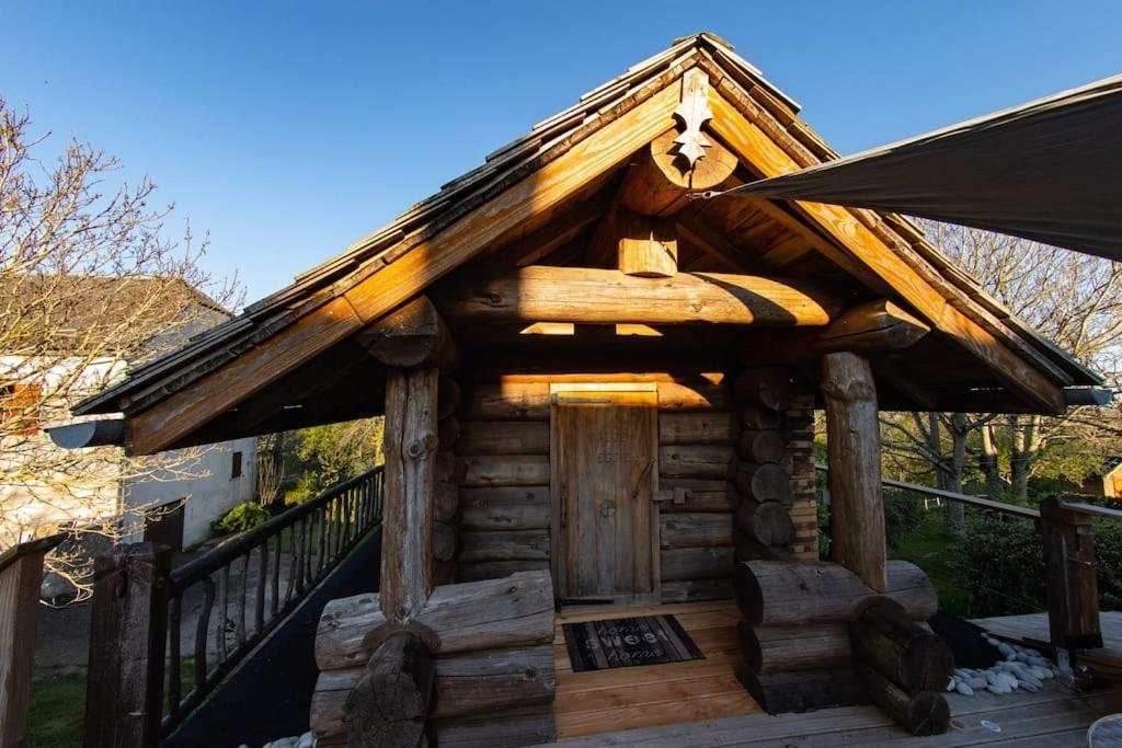 La Cabane Des Colibris Rieupeyroux  Екстериор снимка